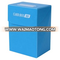 deck box with large volume, pp box plastic box for game card or card sleeves, Dongguan factory