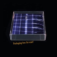 Wholesale Custom Luxury Pvc Gift Scarf Packaging Box