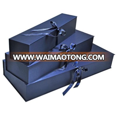 Custom Full Set Satin Fabric Flower Cardboard Chipping Box For Rose