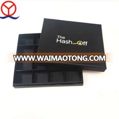 Manufacturer Factory Custom Design Printing With Black Paper Divider Small Chocolate Box